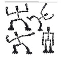 MOC Compatible MOC Bricks 92013 57909 61053 93571 15367 Mecha Joint Parts Brick 17114 Ball Base DIY Technical MOC Bricks Toys