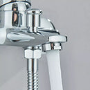 Chrome Bathroom Faucet  Bathtub Facuet  Wall Mounting Cold and Hot Shower Faucet