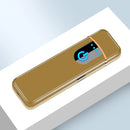 Mini Electric Lighter Cigarette Accessories Portable Electronic USB Rechargeable Lighter Men's Gadgets Gifts for Boyfriend New