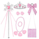 Girls Costume Top+Trousers Kids Halloween Cospaly Princess Christmas Bowknot Fantasy Pageant Disguise Children Clothes