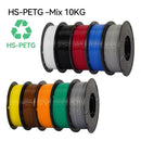 5/10KG High speed PETG For 3D Printer Bambu Lab Filament 40-500mm/s Hyper 3D Printer Materials RAPID HS petg