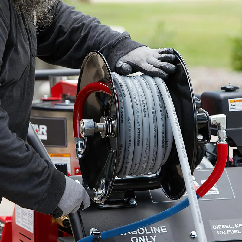 Northstar Pressure Washer Hose Reel - 3/8In. X 100Ft. Capacity, 5000 Psi