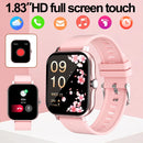Smartwatch can answer and make calls, receive message reminders, multiple sports modes, compatible with Android and iPhone