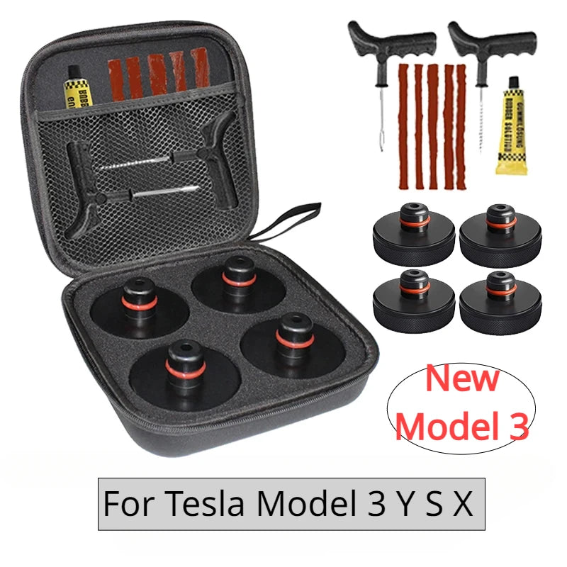 Jack Pad for Tesla Model 3+ Rubber Lifting Jack Pad Adapter Tool Car Tire Repair Tool Model 3 Y S X New Model3 Highland 2024