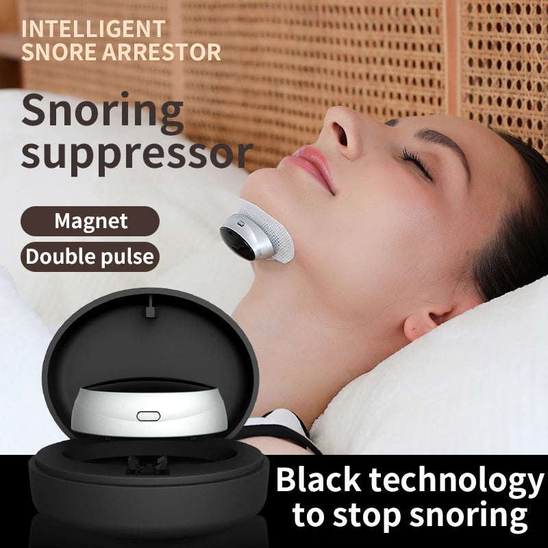 Smart Anti-snoring Device Breathing Corrector Electric Anti Snoring Sleep Pro Smart EMS Anti Snoring Device