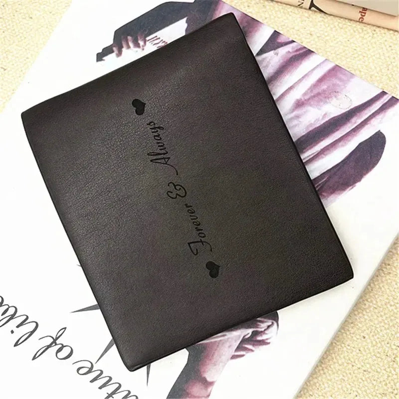 Personalized Photo Gift for for Father's Day Men Engraved Wallets Custom Picture Card Holder Gift for Dad Him