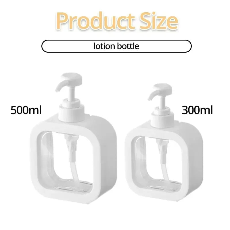 Liquid Dispenser Bottles Push-Up Kitchen Soap Dispenser Large Capacity Cleaning Fluid Container Sink Accessories