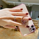 A 54 34 14 13 Case with Lanyard,Luxury Diamond Holder Case For Samsung galaxy A54 A14 A34 A04 E A03 S Cover Cases A54 Stand Ring