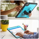 For iPad Air 11 4th 5th 10.9 inch Case Shockproof Stand Cover iPad 10.2 9th 8th 7th 10th Generation Pro 11 2024 Case Funda+Strap