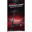 BOYUEDA S5 E-Scooter 6000W Motor 60V38AH Battery Bluetooth APP connection Electric Scooter Smart NFC Function 11" Off-Road Tire