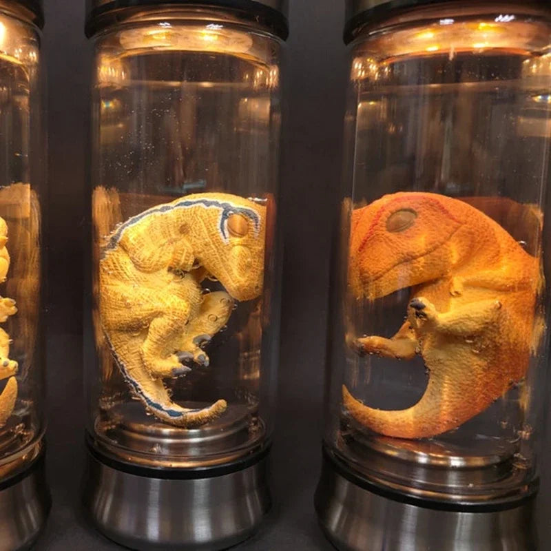 Jurassic Park Dinosaur Embryo Glow Jar Jurassic World Velociraptor Blue Embryo Jar Movie Prop Replica