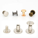 10pcs Metal Binding Chicago Screws Nails Studs Rivets For Photo Album Desk calendar menu Leather Craft Belt Wallet Fasteners