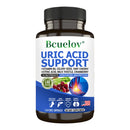 Uric Acid Cleanse Detox Capsules - Helps Promote Healthy Uric Acid Levels, Joints, Muscles, Supports Kidney and Liver Health