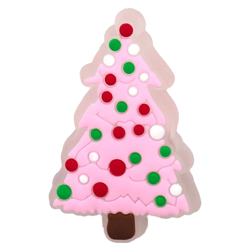 1-5PCS New Christmas LED Shoe Charms,Cute Santa Claus Cat & Dog Pin Accessories for Sandals,Shoe Clogs Buckle Christmas Gifts