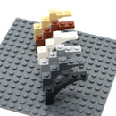 20pcs Moc Brick Arch 1x5x4 Continuous Bow 2339 DIY Classic Building Blocks Compatible branch for tree Assembles Particles