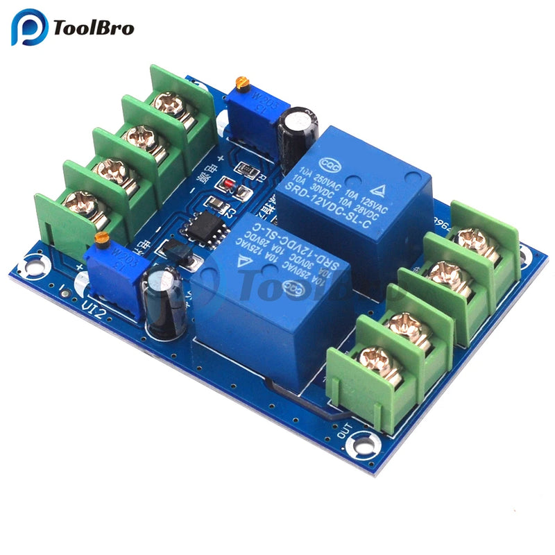 12V 10A Automatic Switching Power Supply Module Power Failure Auto Cut Off Battery Charging Control Circuit Breakder Board