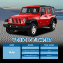 Car Aluminium Radiator for 2007-2017 Jeep Wrangler 2018 Wrangler JK V6 3.6L3.8L