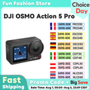 DJI Osmo Action 5 pro 1/1.3″ Sensor 4hrs Extended Battery Life Dual OLED High-Brightness Touchscreens original in stock