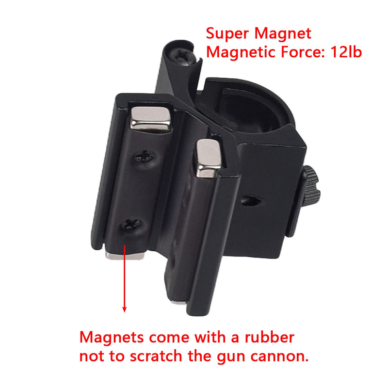 Magnetic Scope Gun Mount Magnet Flashlights Mount Strong  Holder Led Riflescope Laser Torch Lanterna Bracket Hunting toy