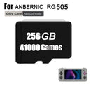 ANBERNIC RG505 Memory Cards Sd Card PS2 Preloaded Game 3ds Gamecube TF Card Video Game Consoles 512G PSP PS1 GBC 70000GAMES