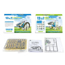 13 In 1 New STEM Summer Kids DIY Robot Toys Boys  Transformation Solar Toy Kits Model Deformation Figure  Action