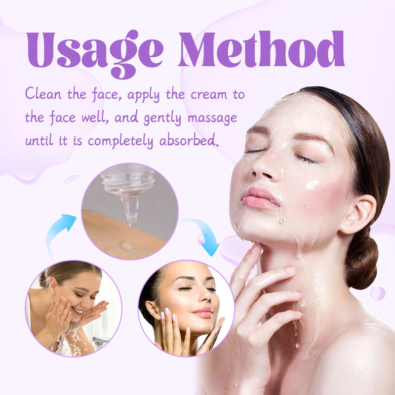 Moisturizing Facial Care Cream Hydrolyzed Collagen Cream Facial Skin Care Products To Reduce Fine Lines and Moisturize