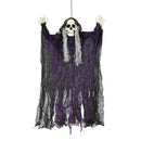 Hanging Halloween SkeletonGhosts Decorations Grim Reapers for Halloween Outdoor  Halloween Sound Control Light Up Ghost