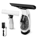 Cordless Window Vac Cleaner Rechargeable - 28cm Squeegee Element & 150ml Water Tank, Window Washer with 200ml Spray Bottle