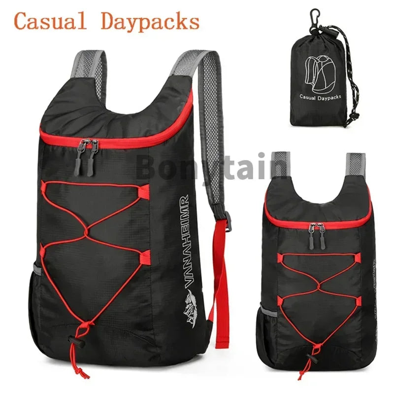 Lightweight Foldable Backpack Men Women Waterproof Packable Backpack Travel Hiking Daypack Outdoor Cycling Camping Hiking Bag