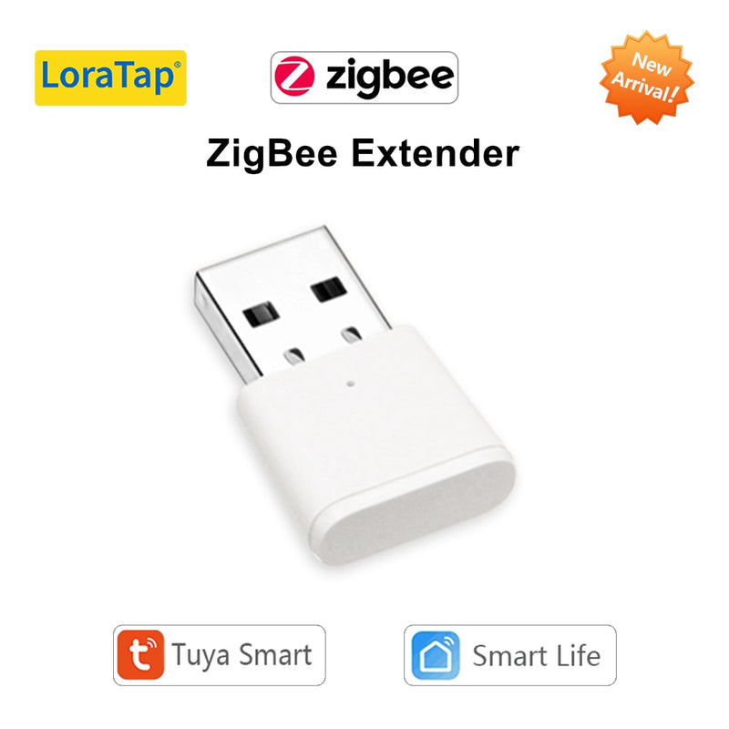 LoraTap Tuya ZigBee 3.0 Signal Repeater USB Extender for Smart Life ZigBee2MQTT Devices Mesh Home Assistant Deconz Automation