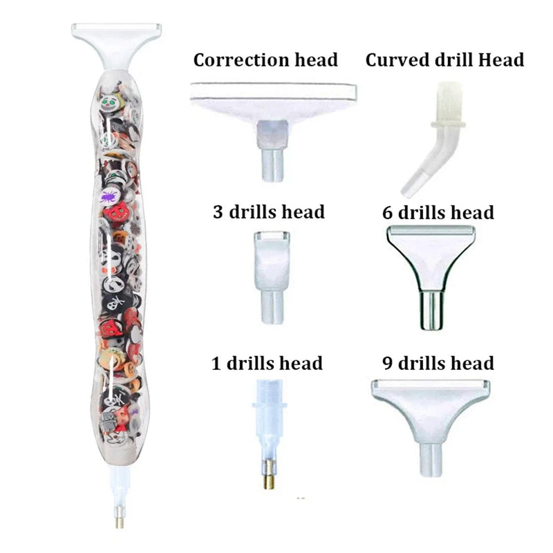 Diamond Art Painting Pen Drill Tips Gem Picker Tool Kits Tool Accessories Stylus Nail Art Cross Stitch Decoration Easter DIY