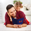 3D Pop Up Card for Father's Day, Baby, Valentine, Father, Dad, Happy Birthday, Anniversary, Postcard, Thank You Gift