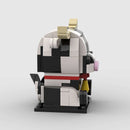 Animals MOC Dairy Cow Brickheads Cute Creative DIY Desktop Decor Building Blocks Kids Toys Gift Cartoon Pet Dairy Cattle Model