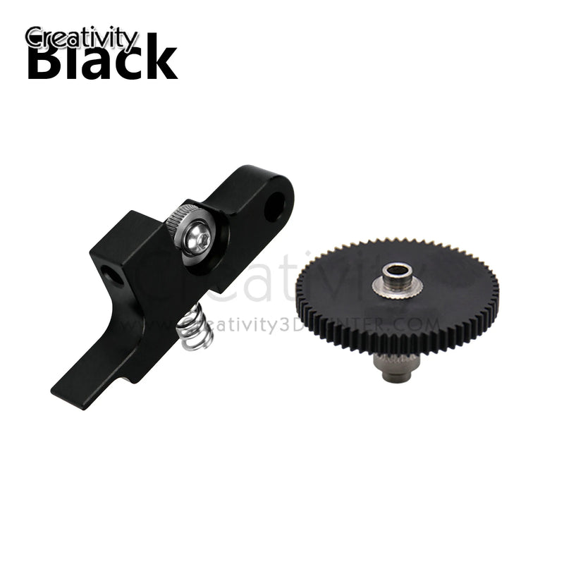Upgraded Titan Aero Metal Extruder Idler Arm CNC Gear with 66 Teeth 1.75mm Prusa i3 Sidewinder X1 X2 Genius Extruder Parts