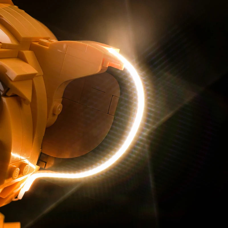 Brick Bling LED light model 43247 is suitable for Simba the Lion King building block gift (only including lighting accessories)