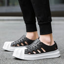 Men shoes outdoors Luxury sandals for men Breathable Thick Bottom Unisex Soft EVA Non-slip Women sandals summer 2024 Beach Shoes