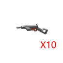 WWII Military Building Blocks Accessories Soldier Figures Weapons Box Rifle Submachine Gun AKM Shield Mini Brick Toy K003 Gift