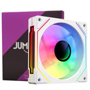 JUMPEAK MS120 120mm Case Fan 5V ARGB Infinite Mirror Effect Quiet 12cm RGB Fans For PC Case  Cooling Stystem CPU Water Cooler