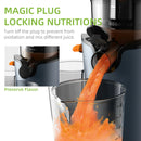 BioloMix Cold Press Juicer with 78mm Feed Chute, 200W 40-65RPM Powerful Motor Slow Masticating Juice Extractor Fits Whole Fruits