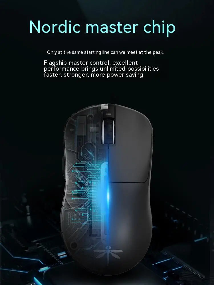 Vgn Dragonfly F1 Game Power 2.4g Wireless Wired Dual-mode Mouse Lightweight Design High Performance Long Life Office Game Gifts