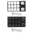 Mechanical Gaming Keypad One Handed Macro Mechanical Keyboard 12 Key Multifunction  Programmable Keypad for Office Gaming