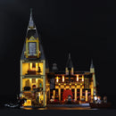 LED lighting kit for movie 75954 great hall building block bricks (only light no model)