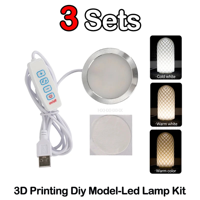 3D Printer Hardware Bambulab Light Kit Led Light Parts Model 3d Printing Parts For Bambu Lab X1C/X1E/X1/P1P/P1S Led Lamp Kit 001