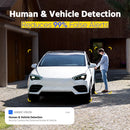 Annke 4K POE IP Camera 265+ Motion 2.0 Built-in Microphone 4MM Lens 8MP smart Dual Light Human Vehicle Detection Security Camera