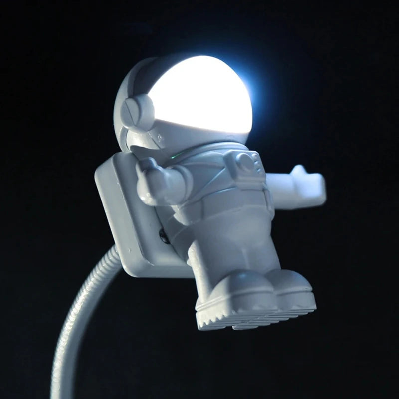 Portable USB Powered Night Light Reading Book Lights Astronaut Desk Lamp LED Light for Computer Laptop Keyboard Lighting Light