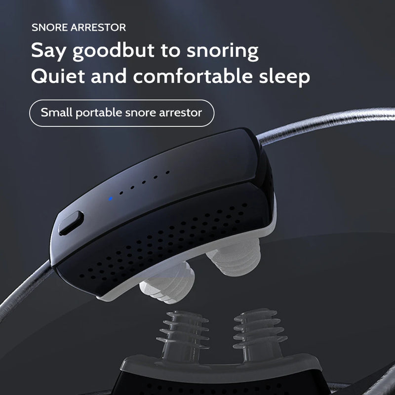 New Smart Anti-snoring Device Double Vortex Air anti Sleep Snoring Artifact Snoring Breathing Corrector for Men Women Snoring