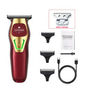 Powerful Professional Hair Trimmer Men 0 MM T Blade Electric Clipper Rechargeable Barber Haircut Machine Beard Trimmer Shaver