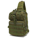 Oxford Sling Backpack Small Sling Rover Shoulder Bag Molle Outdoor Camping Daypack Backpack With Adjustable Strap