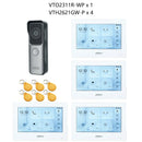 Dahua IP Video Intercom KIT,VTO2311R-WP & VTH2621GW-P / VTH2621G-P, support P2P cloud phone app, RFID Card Unlock