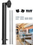 54CM-93cm camper folding telescopic table legs with two 50cm crossbars, adjustable table legs telescoping legs rv table legs